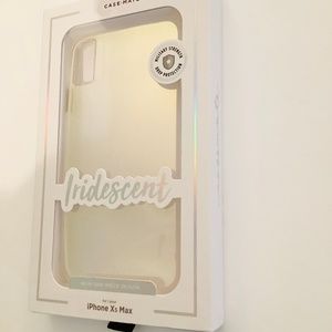 Case-Mate Clear Case Iridescent for iPhone Xs Max